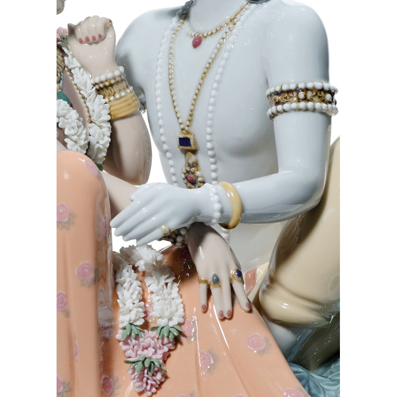 Divine Love Spanish Porcelain Handcrafted Figurine