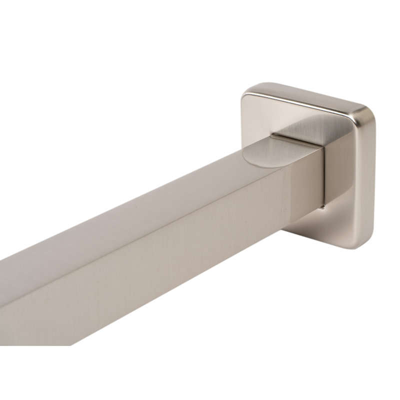 Brushed Nickel 20" Square Wall Mounted Shower Arm