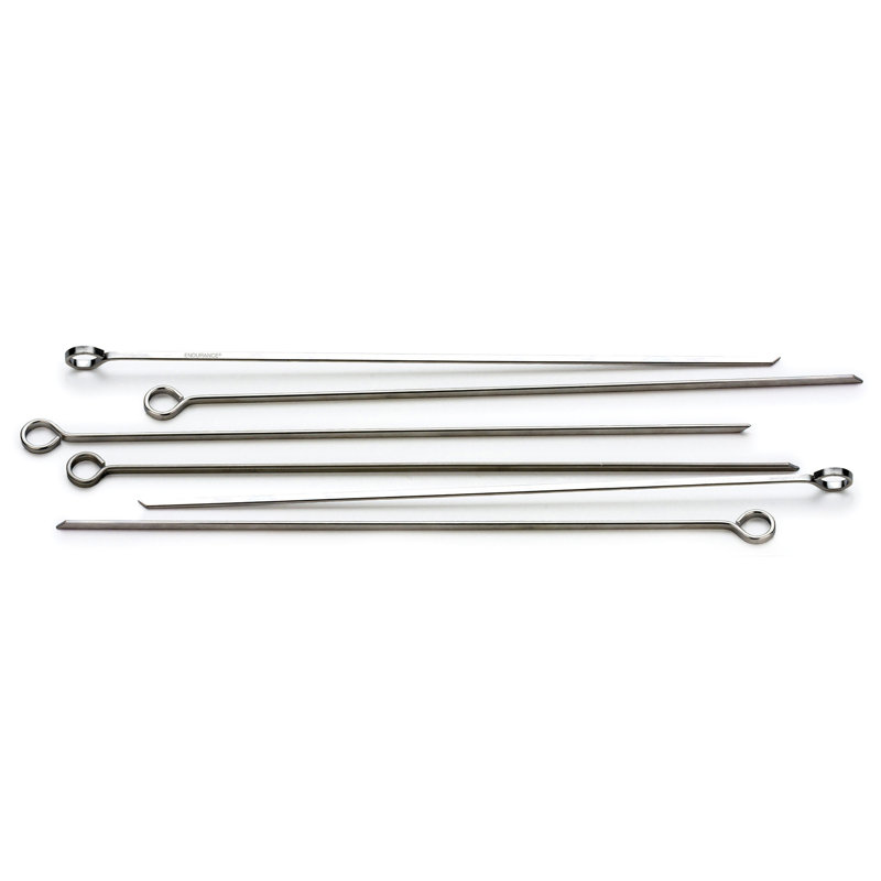 Design Imports Stainless Steel Dishwasher Safe Skewers And Shish Kebabs (Set of 6)