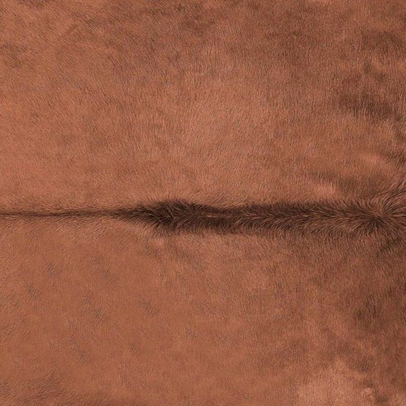 Handmade Brown Cowhide Rectangular Rug
