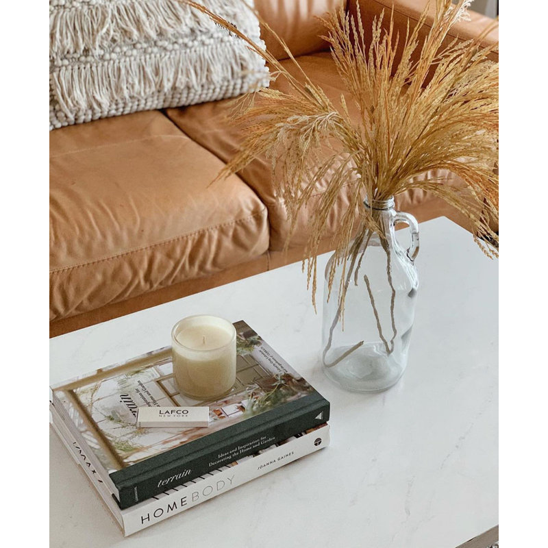 Classic White Soy Candle with Amber Scent