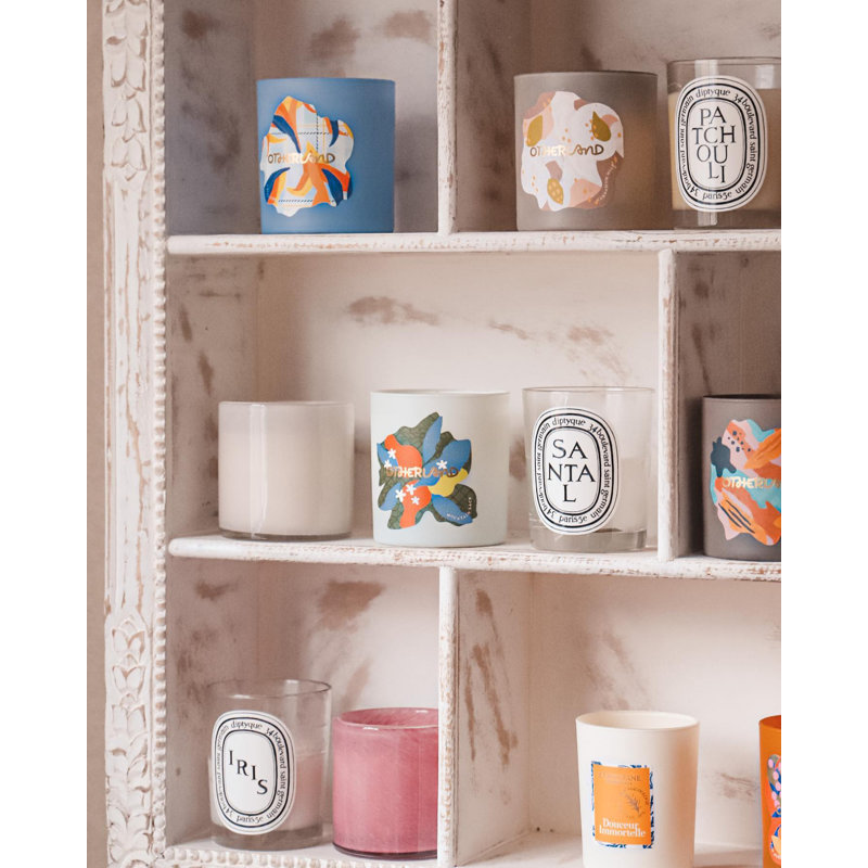 Classic White Soy Candle with Amber Scent