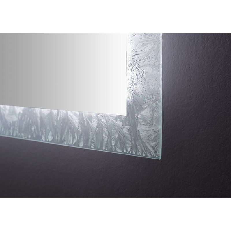 Elegance Frameless LED Vanity Mirror 24" x 40" with Dimmer and Defogger