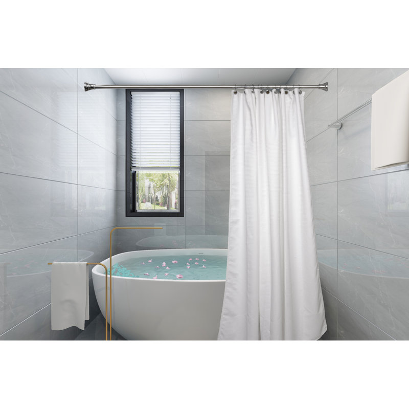 Chrome Heavy-Duty Rust Resistant Shower Curtain Hooks Set of 12