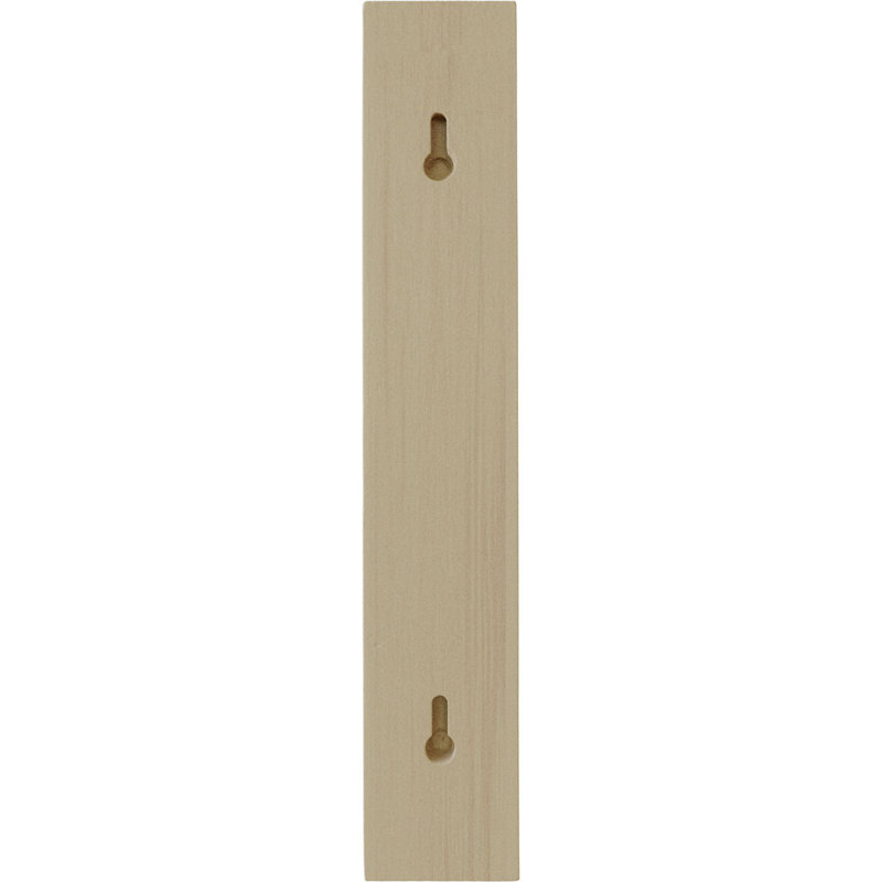 Traditional Rubberwood Shelf Bracket 2.5" W x 14.75" D x 14.25" H