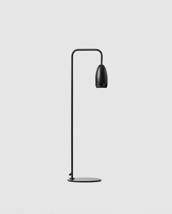 Dawn Adjustable Black LED Desk Table Lamp 24.8"