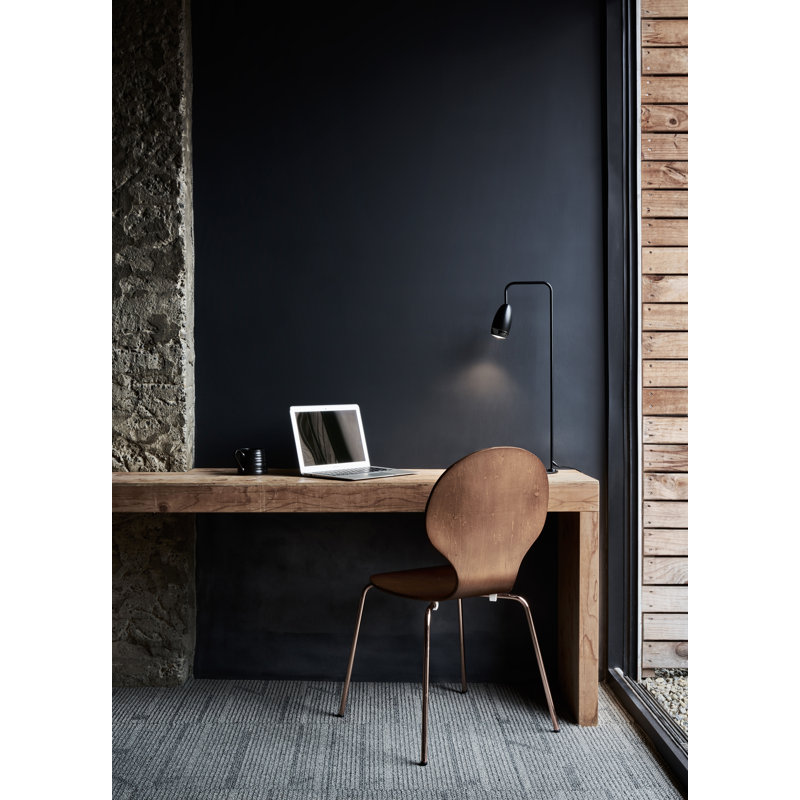 Dawn Adjustable Black LED Desk Table Lamp 24.8"