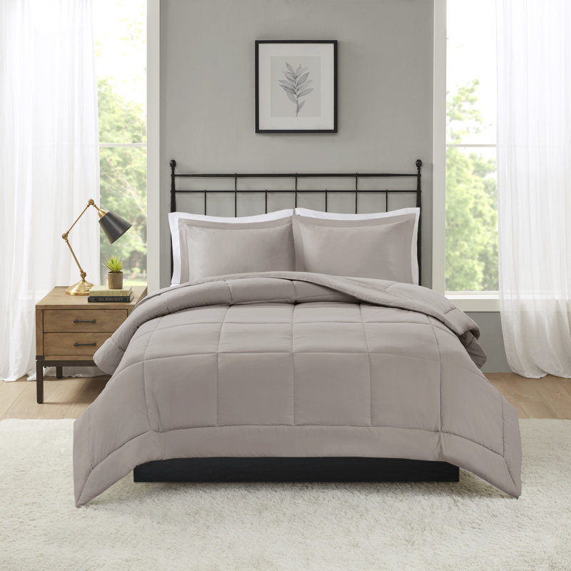 King Ivory Down Alternative Comforter Set