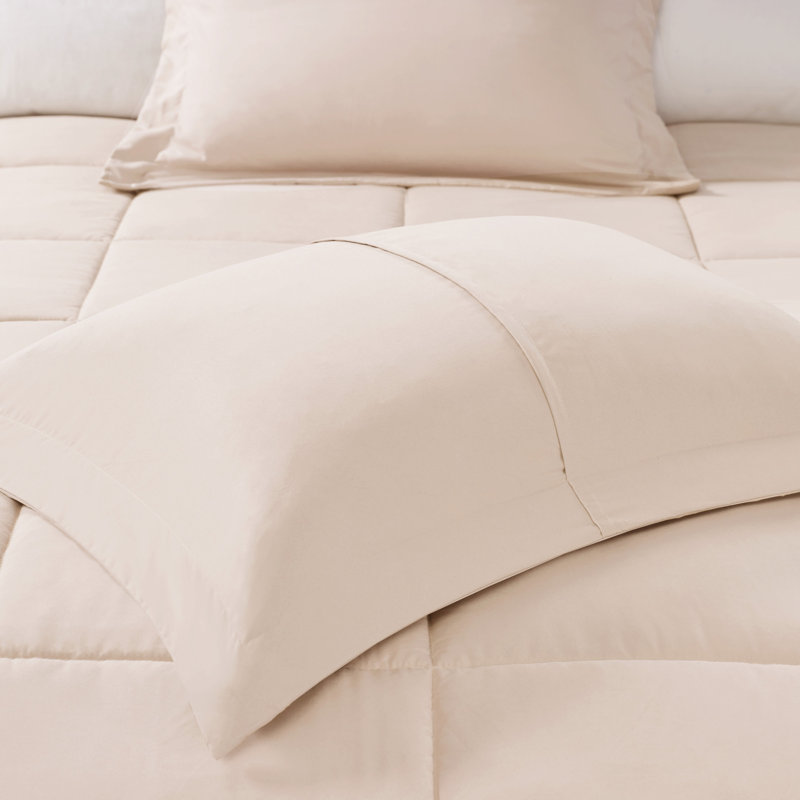Ivory King Cotton Down Alternative Comforter Set