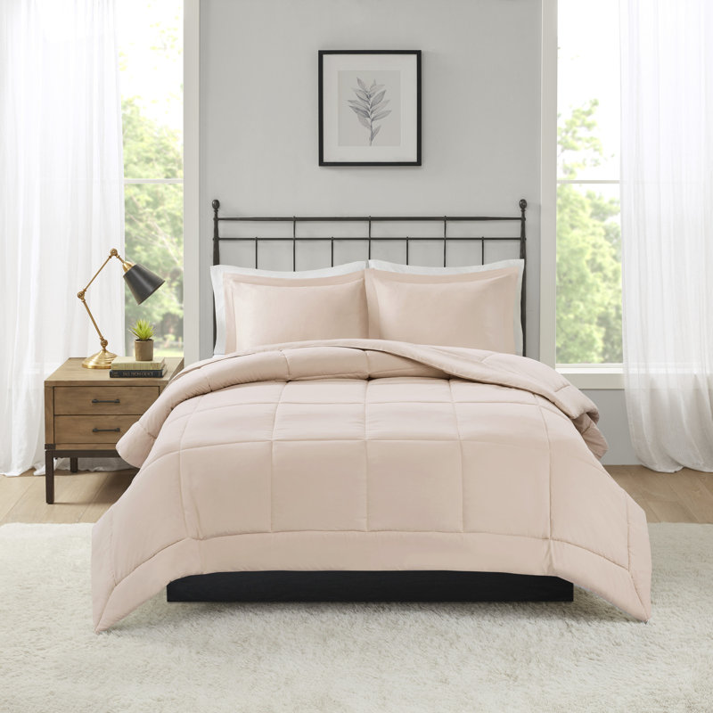 Ivory King Cotton Down Alternative Comforter Set
