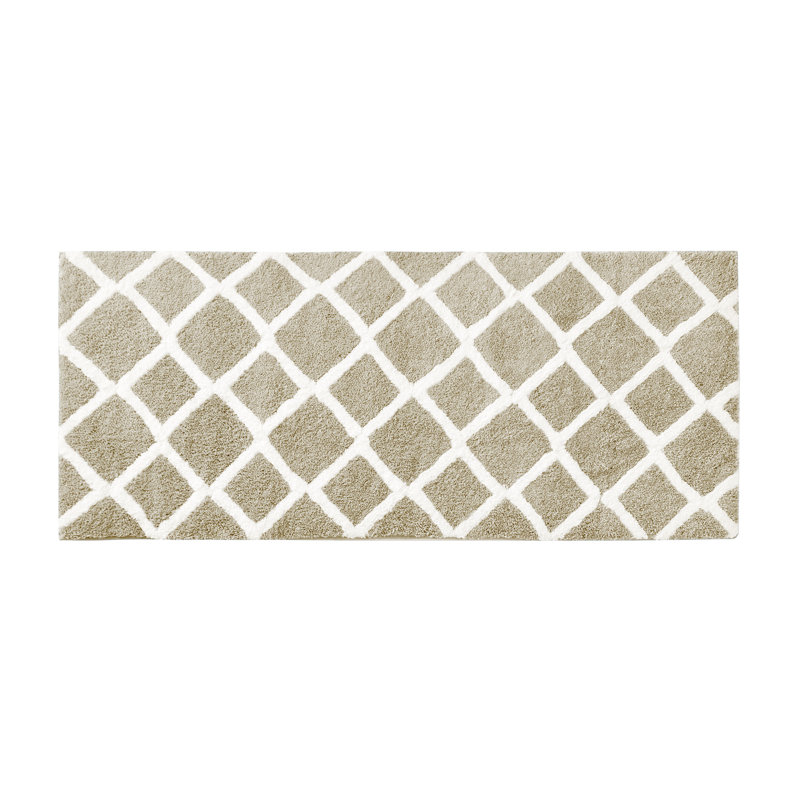 Bittman Reversible High Pile Tufted Bath Rug