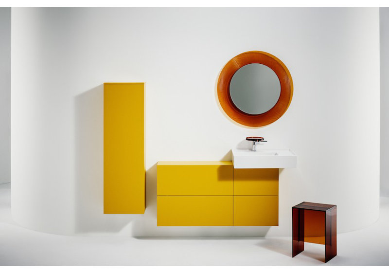Modern Matte Ceramic 23.63'' Wall-Mount Console Sink