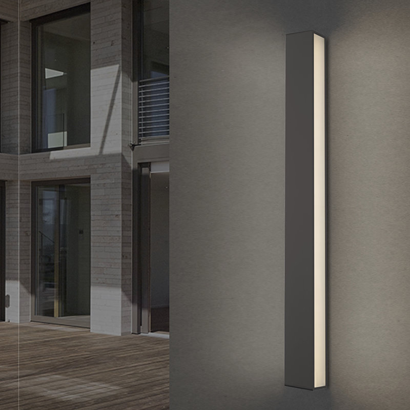 Bronze 36" Dimmable Direct Wired LED Wall Sconce