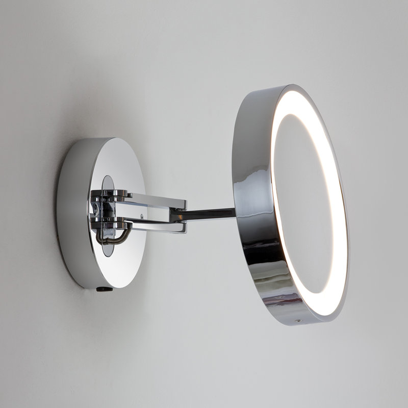 Mashiko Bronze Glass Drum LED Flush Mount Ceiling Light