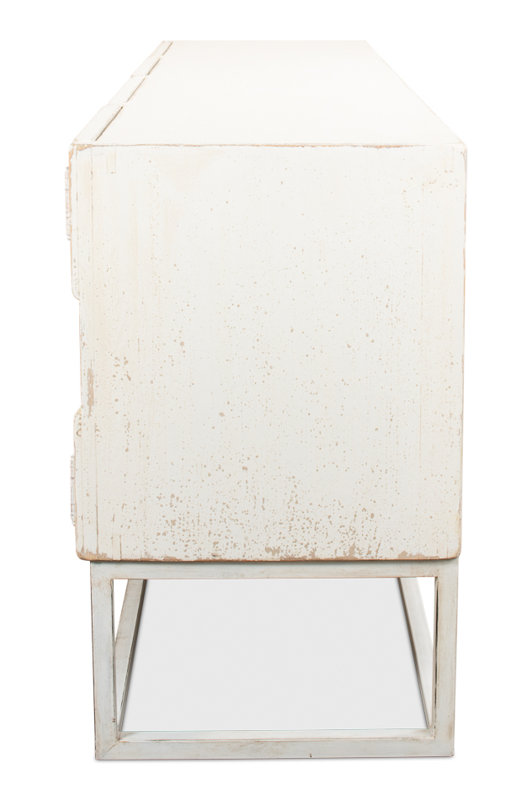 Aztec 80'' White Reclaimed Pine Sideboard