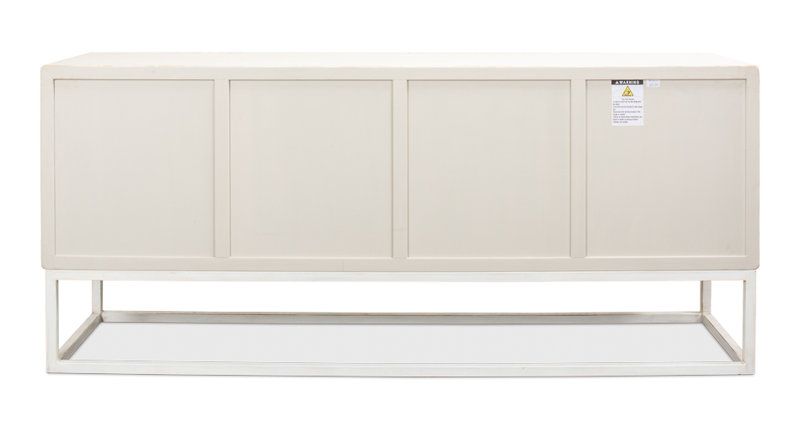 Aztec 80'' White Reclaimed Pine Sideboard