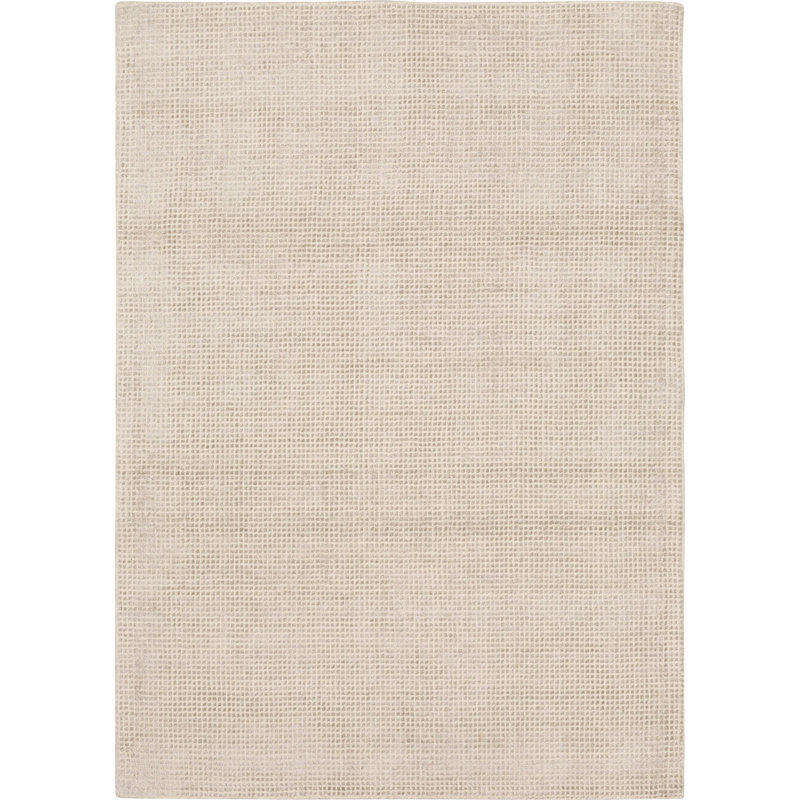 Quentin Papyrus Hand-Loomed Wool-Viscose 4' x 6' Area Rug