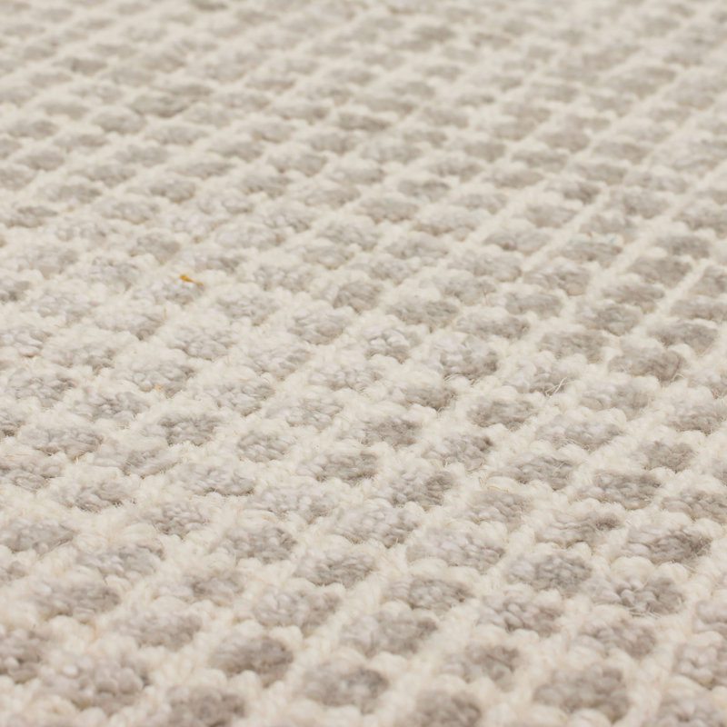 Quentin Transitional Hand-Knotted Gray Wool-Viscose 9' x 12' Rug
