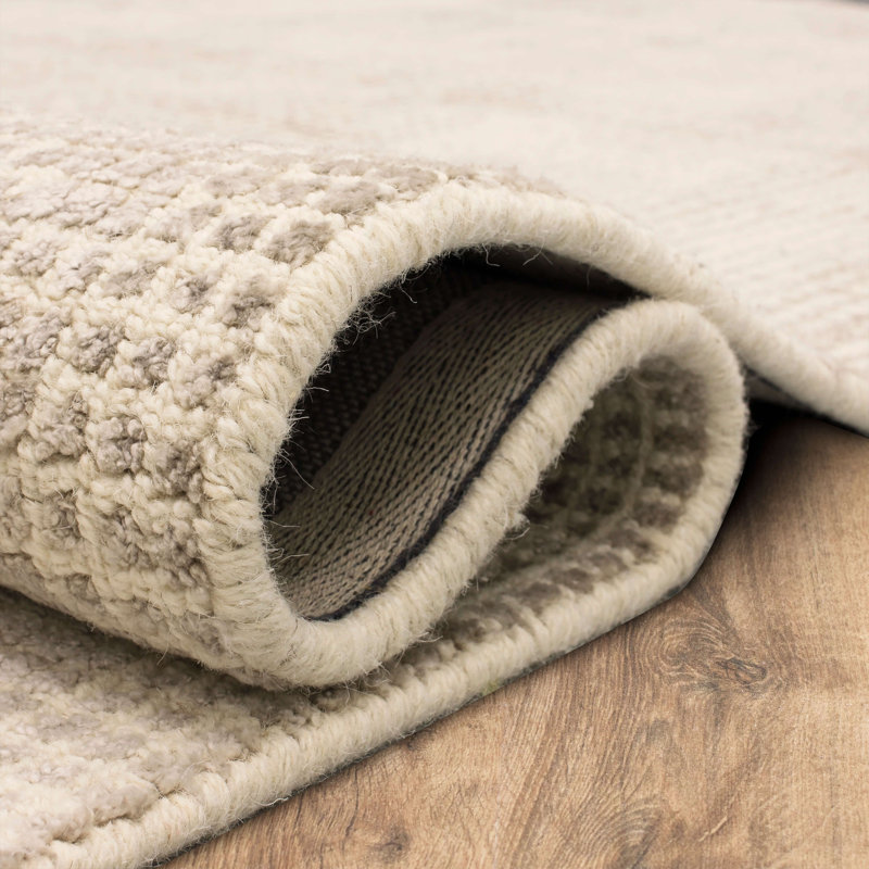 Quentin Transitional Hand-Knotted Gray Wool-Viscose 9' x 12' Rug