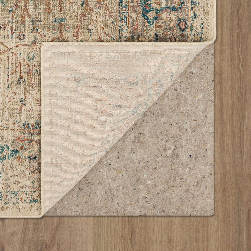 Chalfont Vintage-Inspired Blue Wool & Synthetic 8' x 11' Area Rug