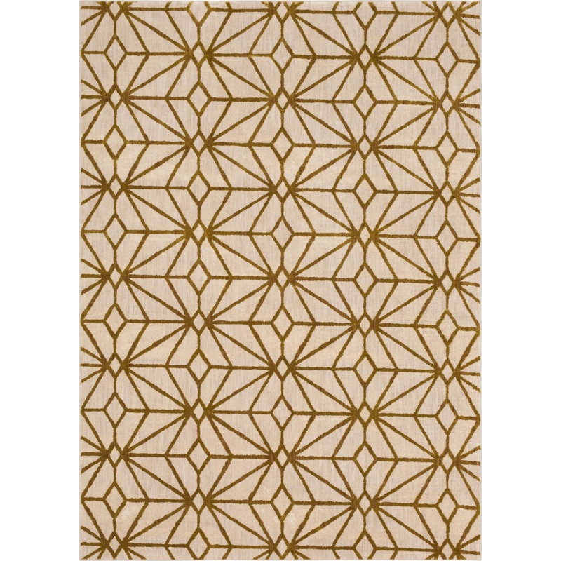 Celeste Multi-Color Geometric Wool Accent Rug