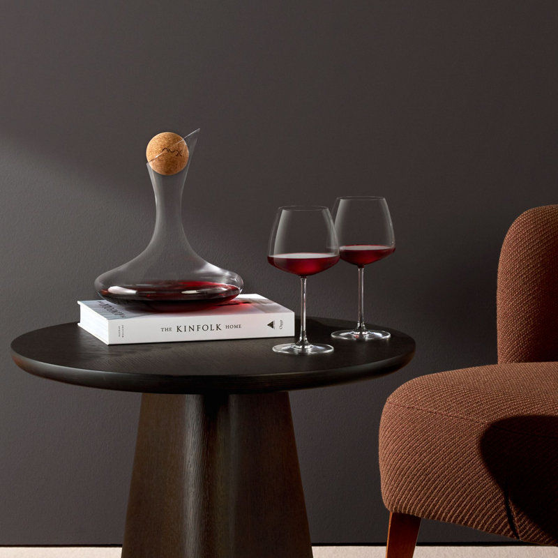 Mirage Clear Lead-Free Crystal Red Wine Glasses Set of 2