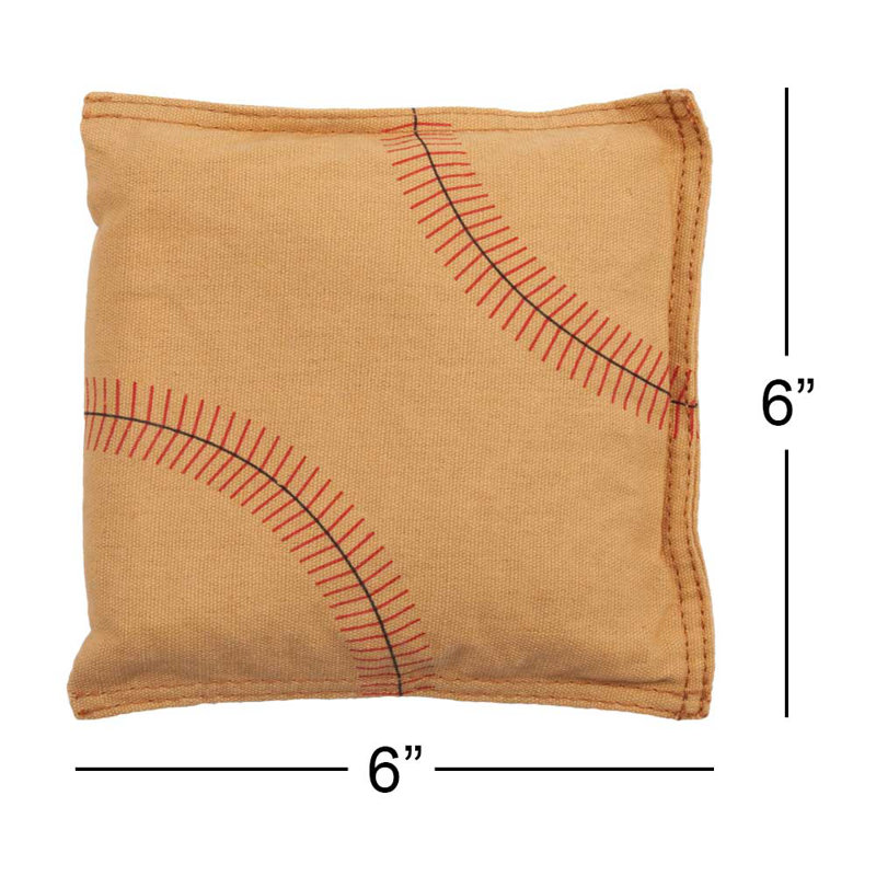 Baseball Pattern Weather Resistant Cornhole Bean Bags Set