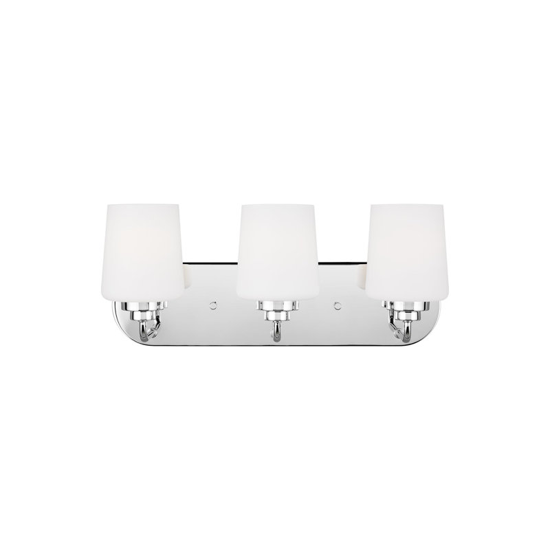 Eastridge Chrome 3-Light Dimmable Vanity Fixture