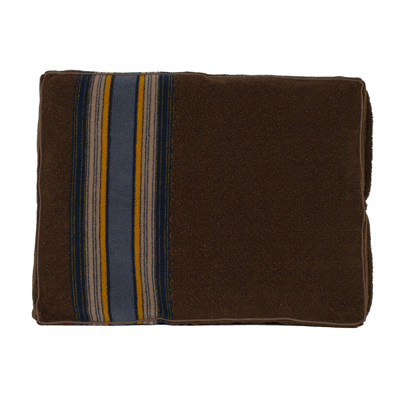Small Brown Striped Elevated Outdoor Pet Bed