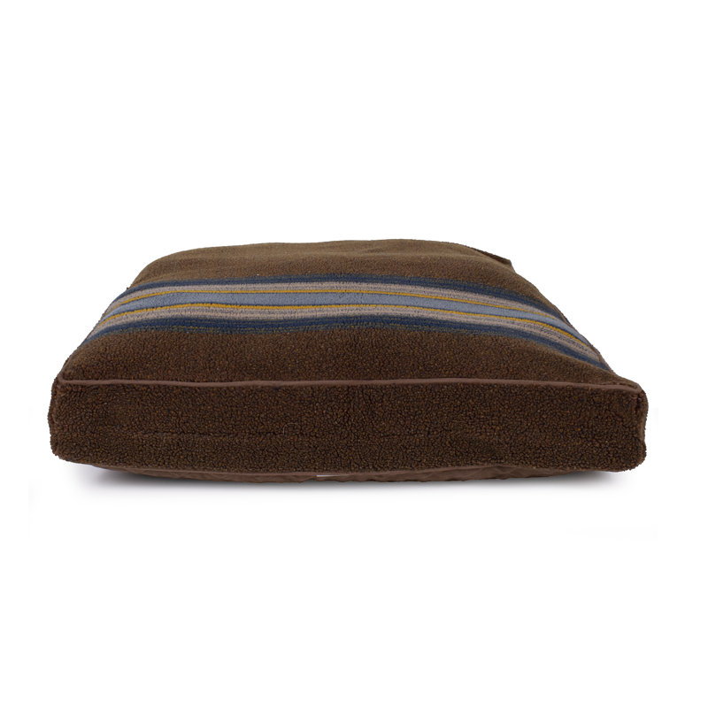 Small Brown Striped Elevated Outdoor Pet Bed