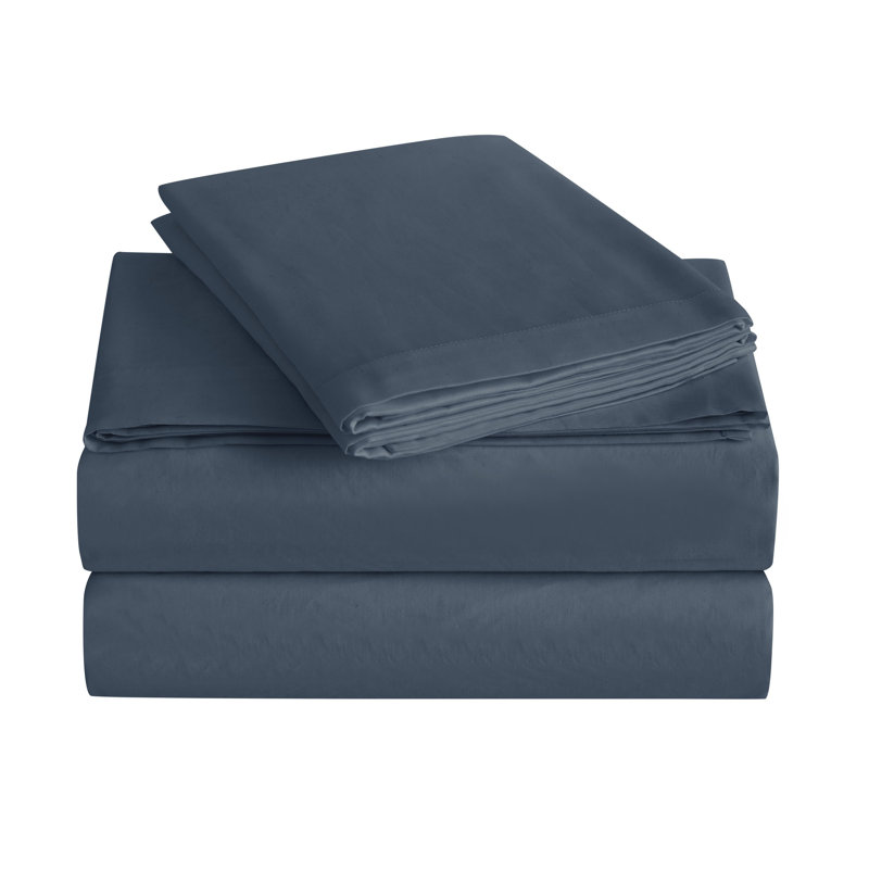Charisma Classic Blue 310TC Cotton Full/Double Sheet Set