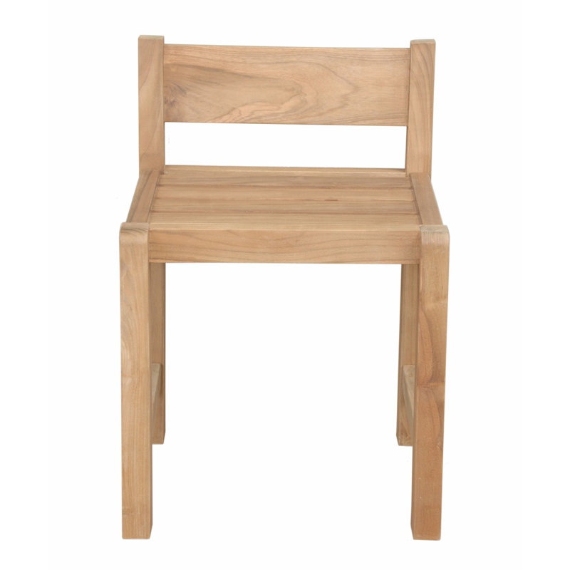 Sedona Teak Outdoor Dining Chair with Cushions