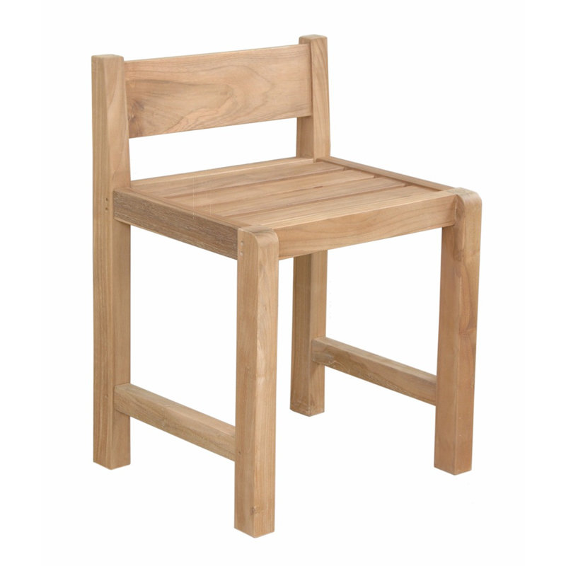 Sedona Teak Outdoor Dining Chair with Cushions