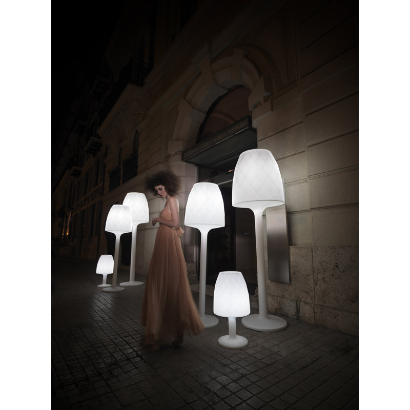 Cordless Bright White LED Outdoor Floor Lamp, 70.75" H