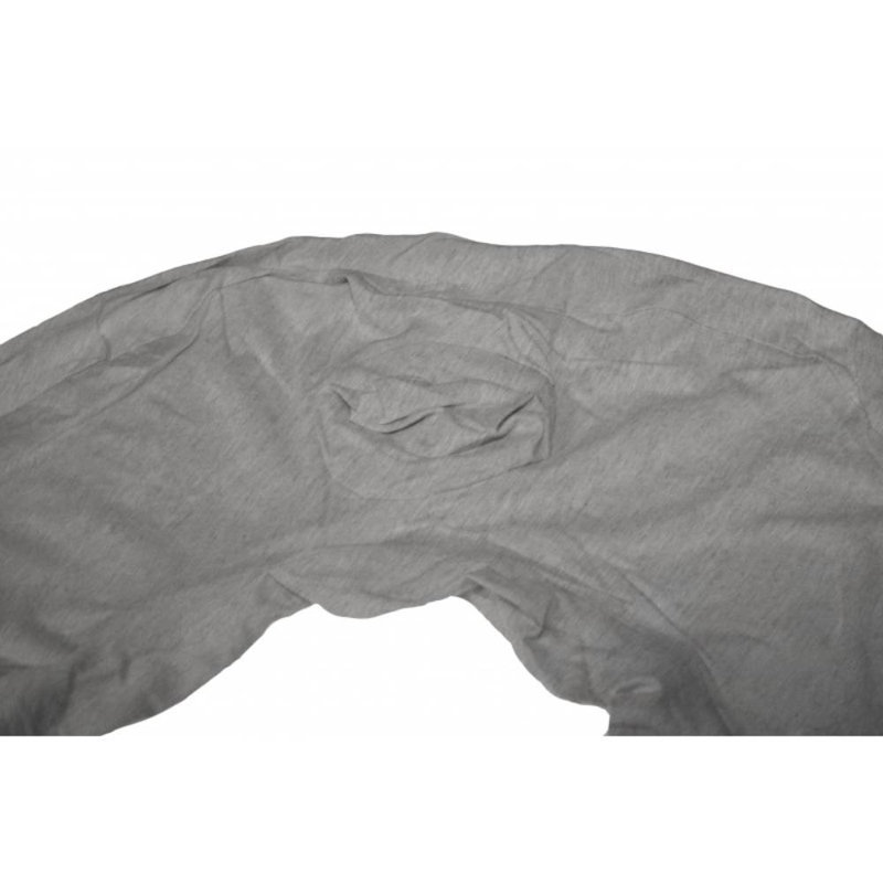 Deluxe Hypoallergenic Standard/Queen Side Sleeper Pillow Cover in Gray