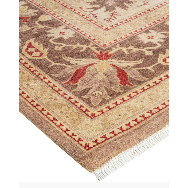 Artisan Eclectic Wool Rug 9'4" x 12'2" - Beige Blend