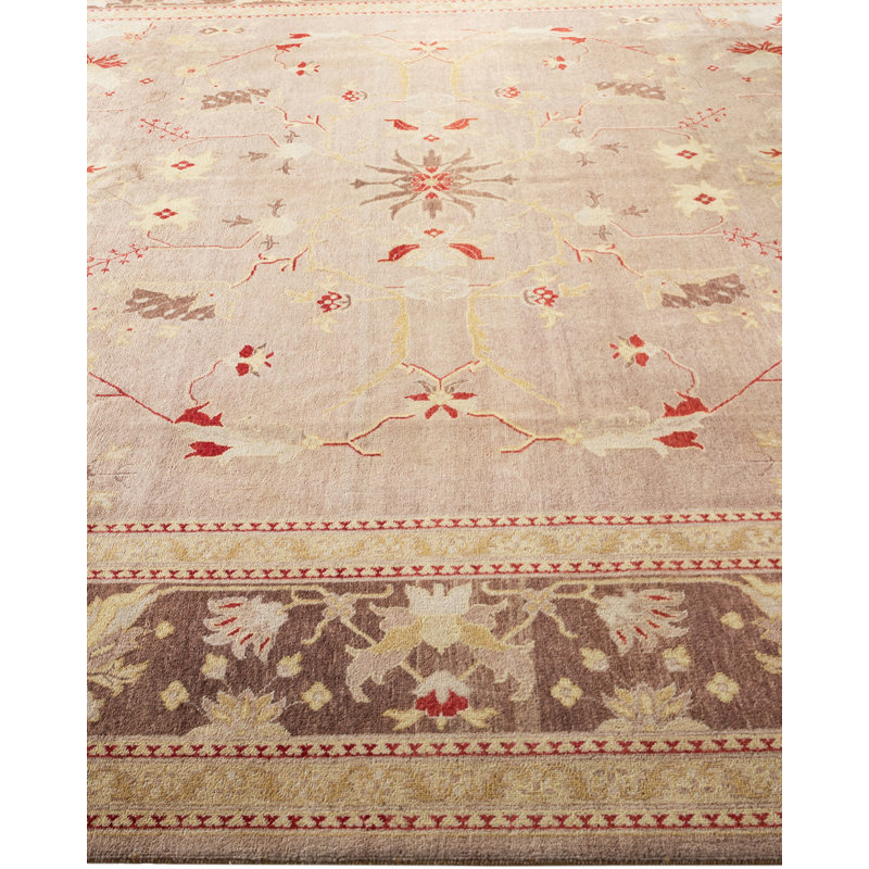 Artisan Eclectic Wool Rug 9'4" x 12'2" - Beige Blend