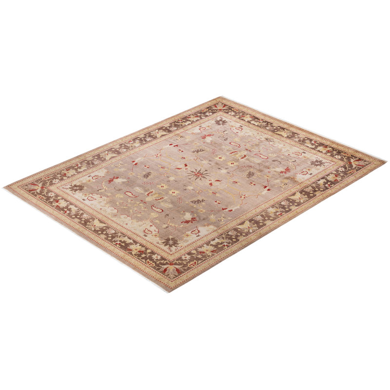 Artisan Eclectic Wool Rug 9'4" x 12'2" - Beige Blend