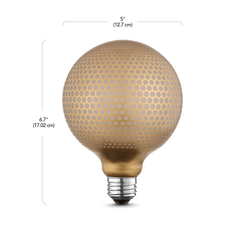 Moderna Amber Soft White Decorative LED Filament Bulb