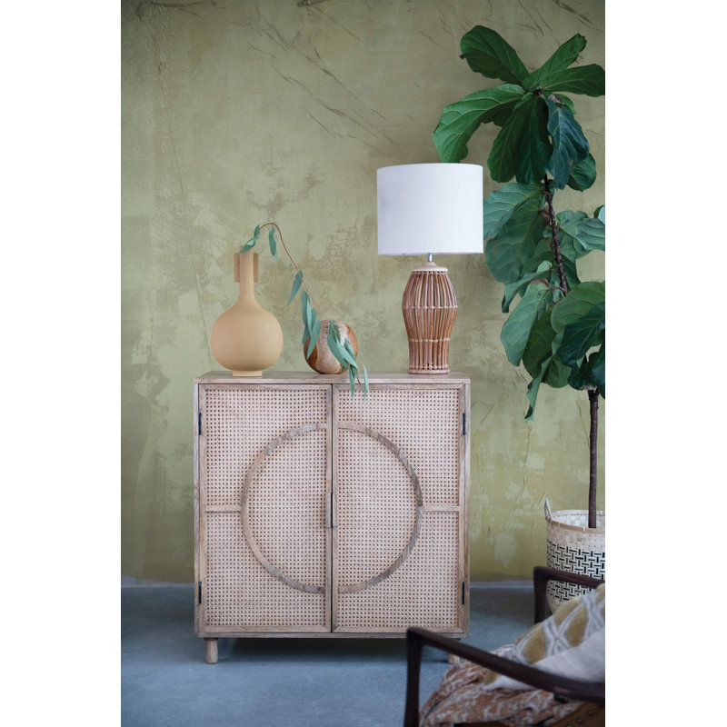 Matte Mustard Textured Metal Decorative Vase