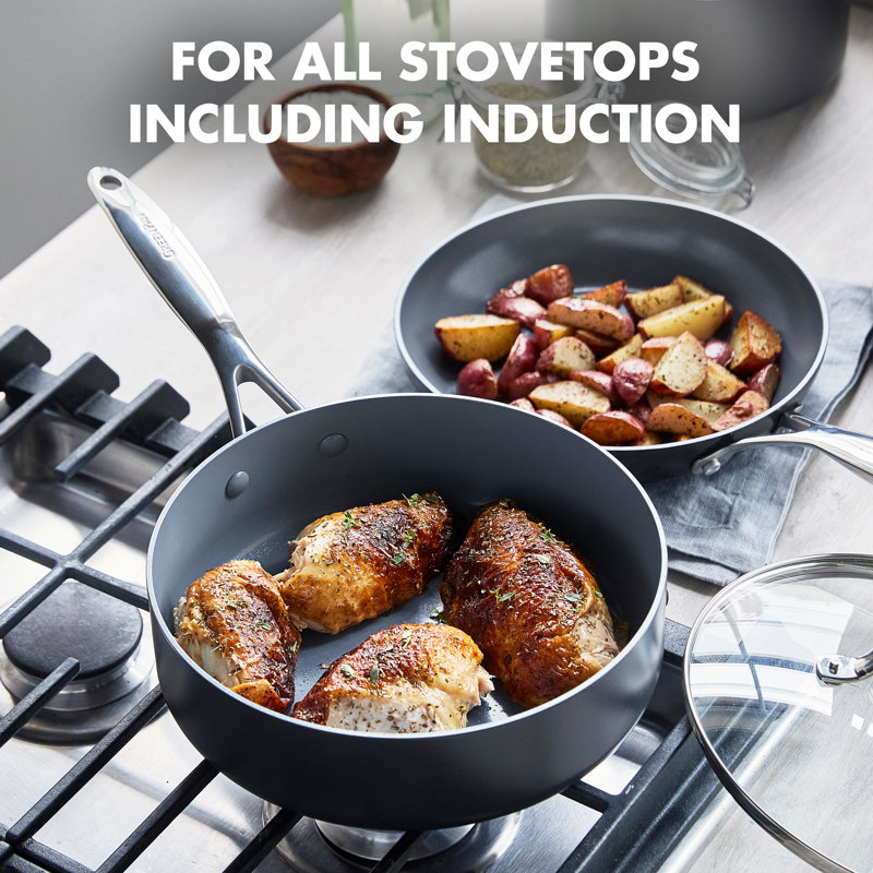 Valencia Pro 11-Piece Hard-Anodized Aluminum Nonstick Cookware Set