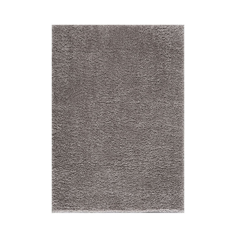 Gray 6' x 9' Rectangular Shag Area Rug