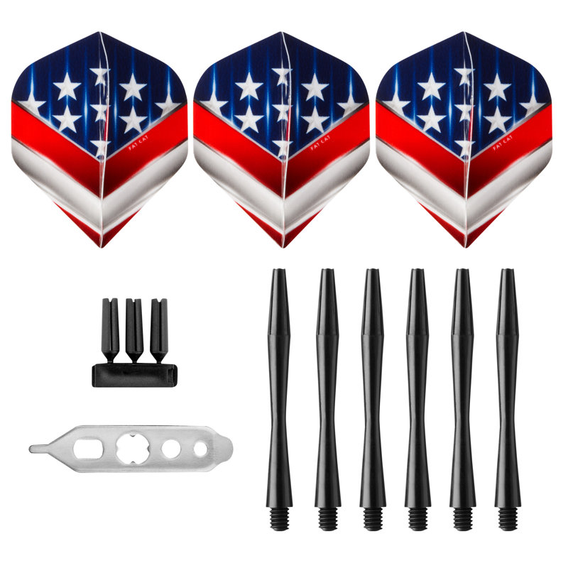 Fat Cat Fat Cat Support Our Troops Dart (Set of 3)