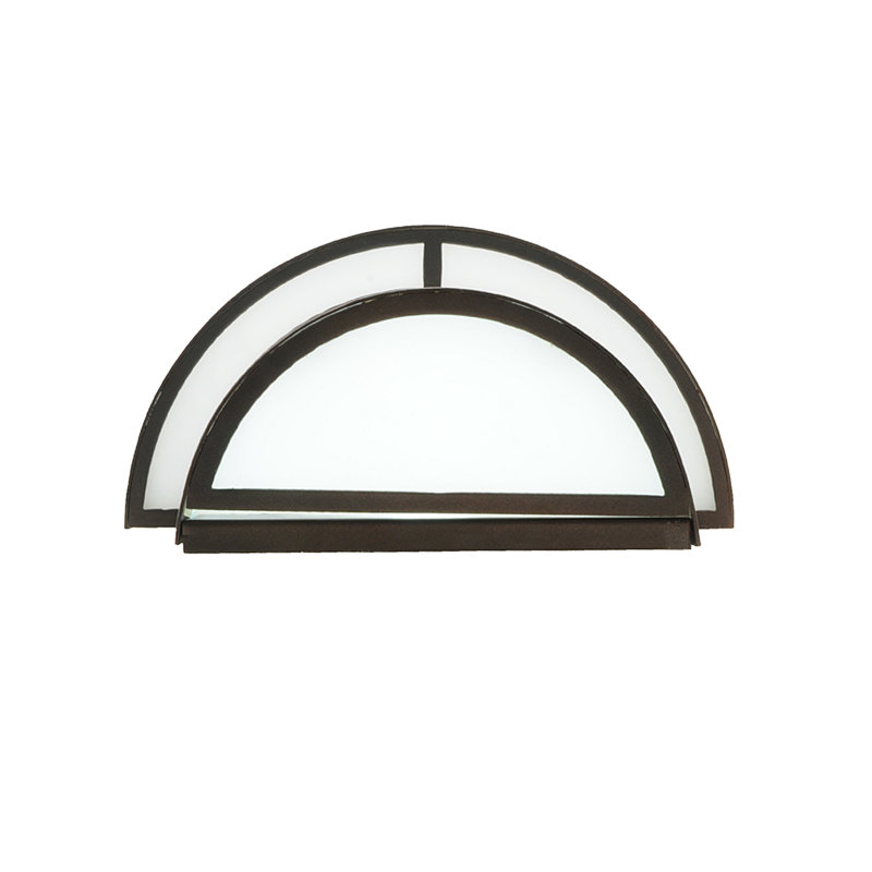 Mahogany Bronze 2-Light Sconce with White Idalight Diffuser