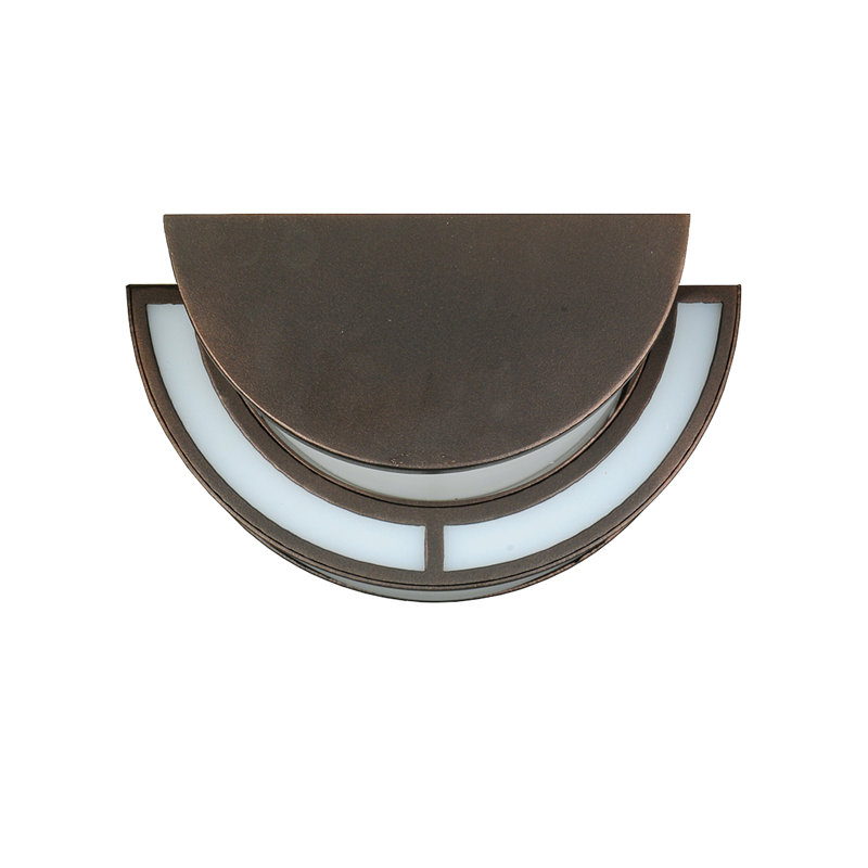 Mahogany Bronze 2-Light Sconce with White Idalight Diffuser