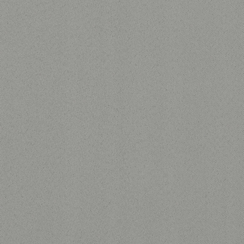 Gray Polyester Blackout Rod Pocket Curtain Panel