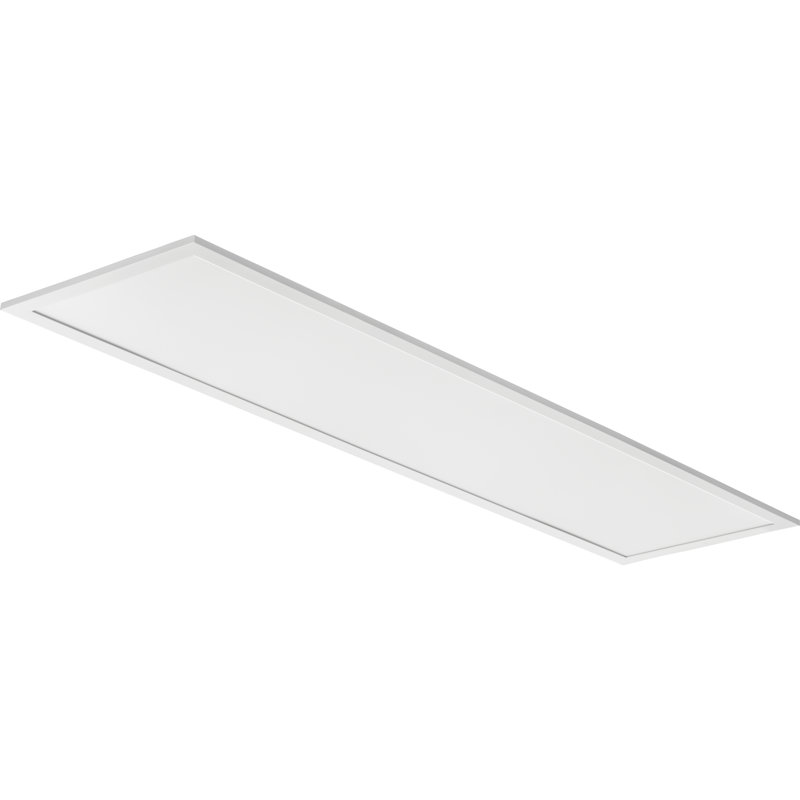 Sleek 47" White Aluminum LED Ceiling Panel with Dimmable Light