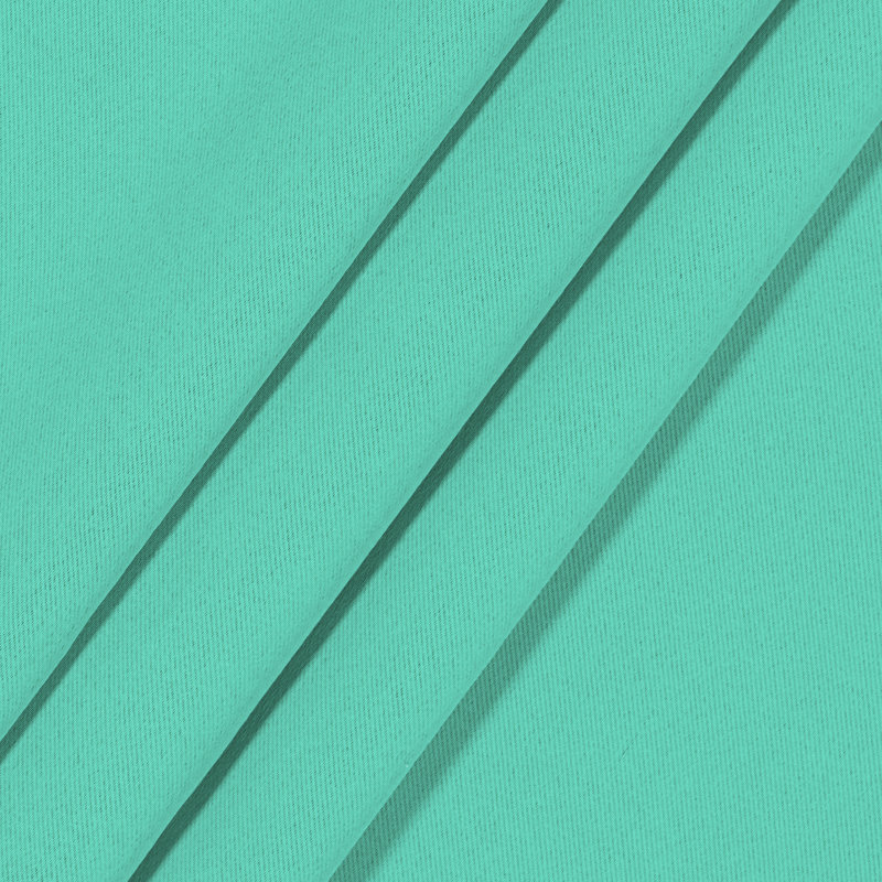 Mint Polyester Blackout Rod Pocket Curtain Panel