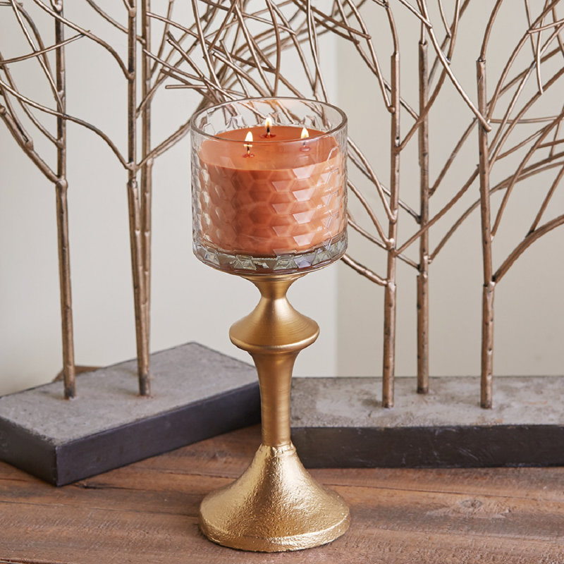 Mulled Cider Essence 12 oz Beeswax 3-Wick Jar Candle