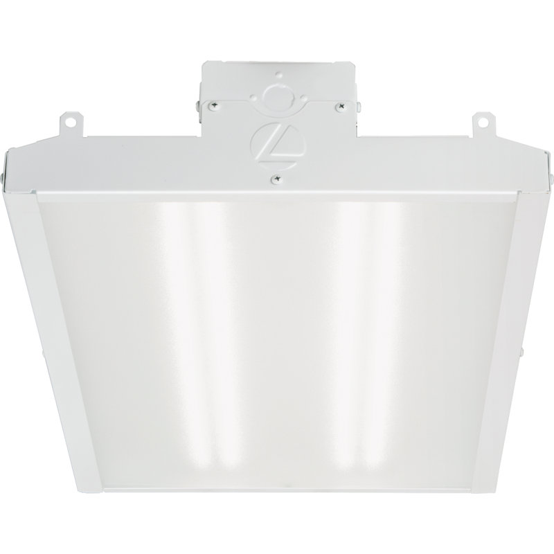 Sleek White 4000K Cool White Dimmable LED High Bay Light, 22"
